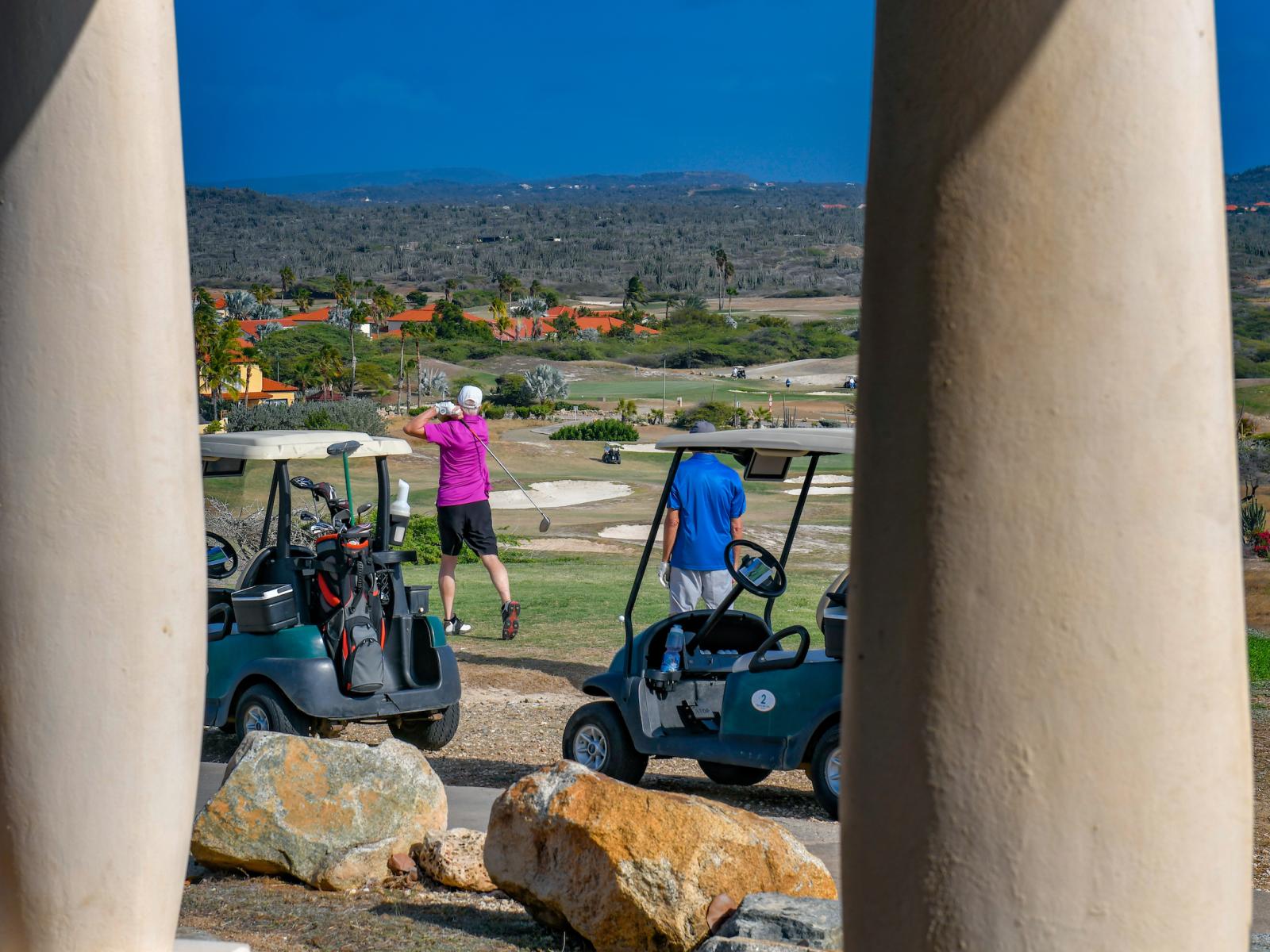 Tierra del Sol Aruba 18 hole golf course