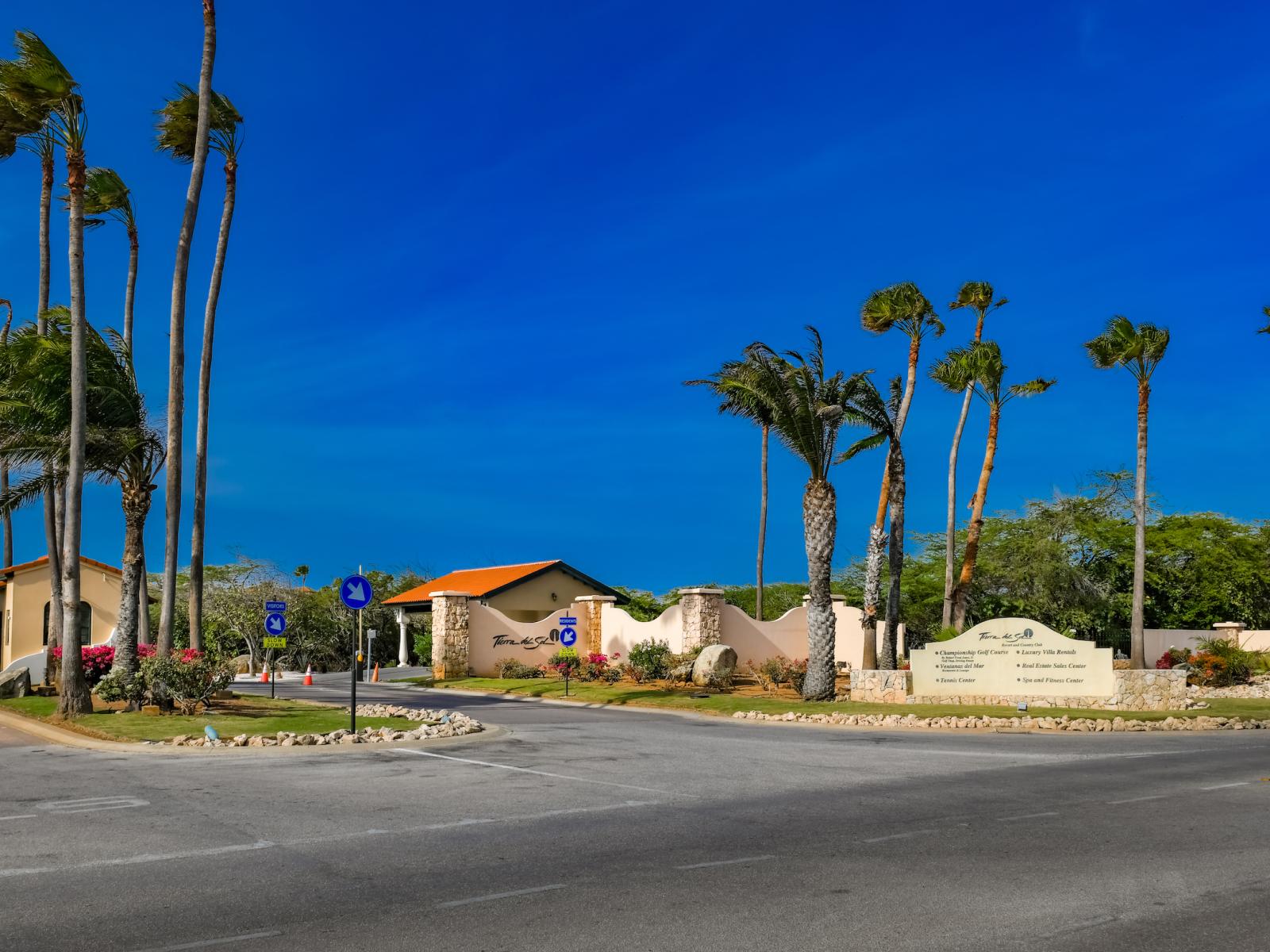 Tierra del Sol Aruba secured gated access