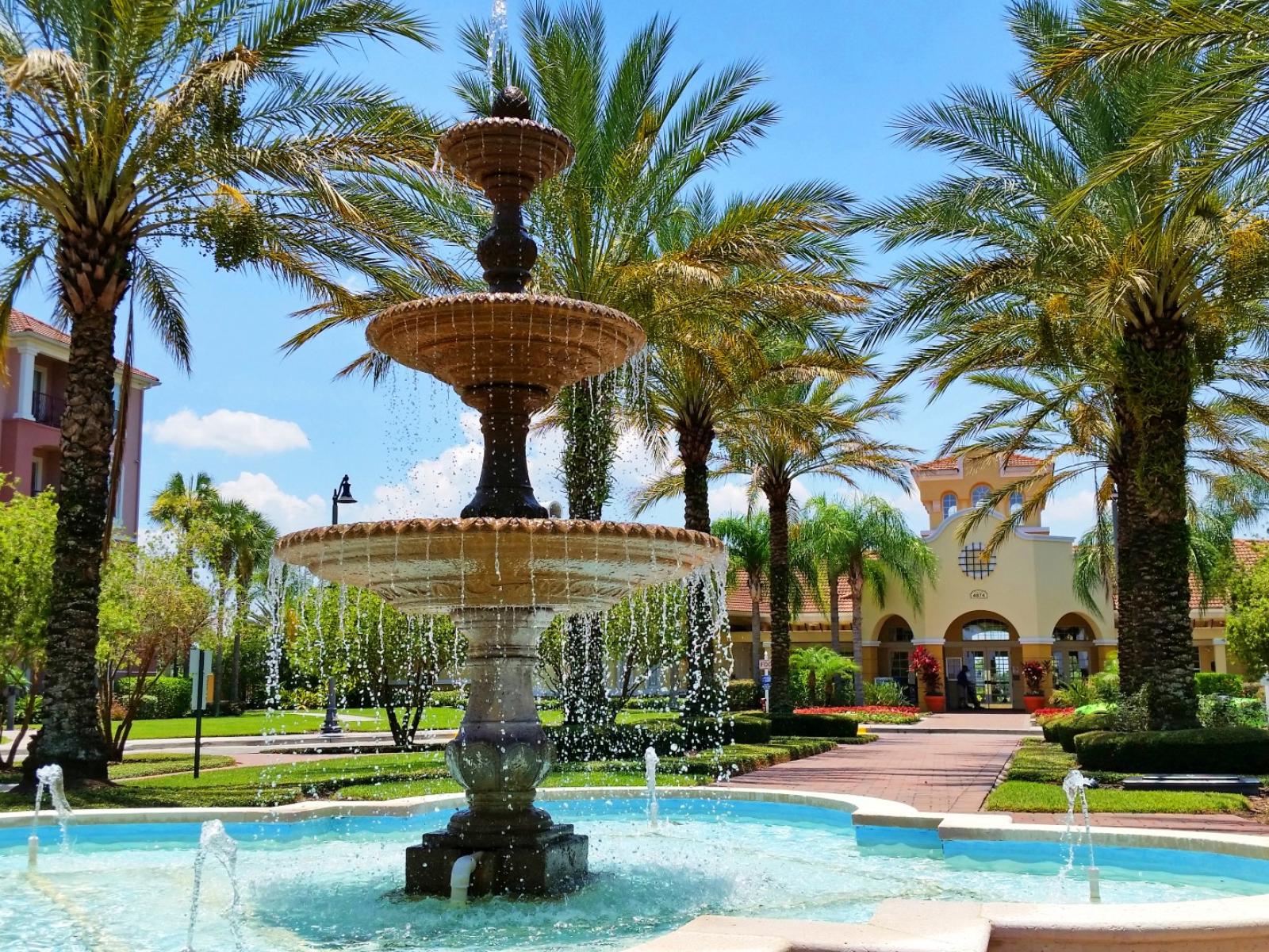 Vista Cay Resort Fountain