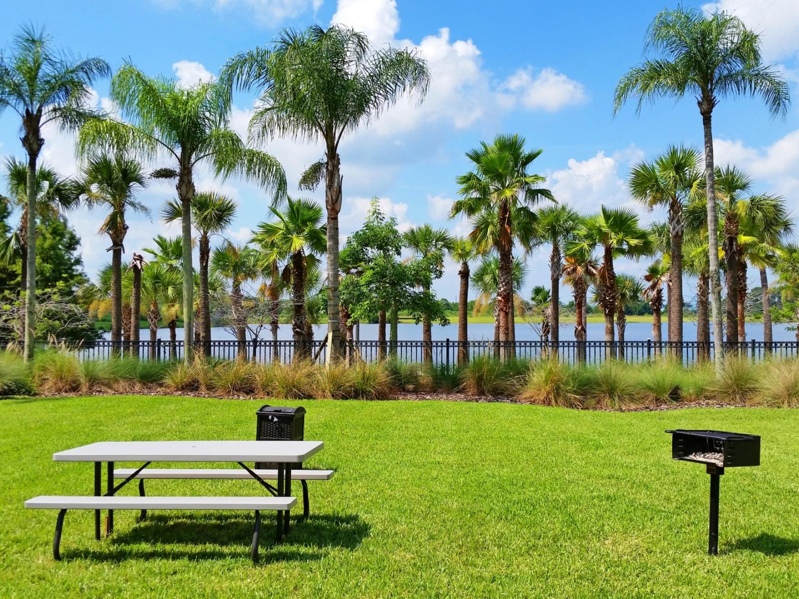 Vista Cay Resort BBQ grills