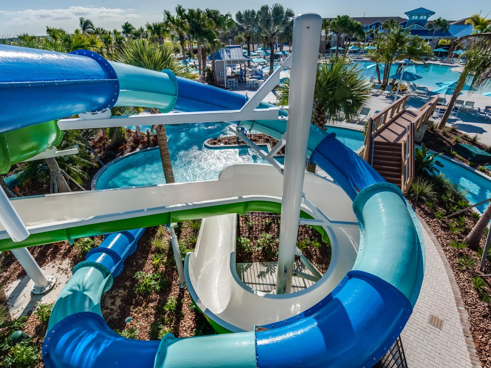 Windsor Island Resort Water Slides