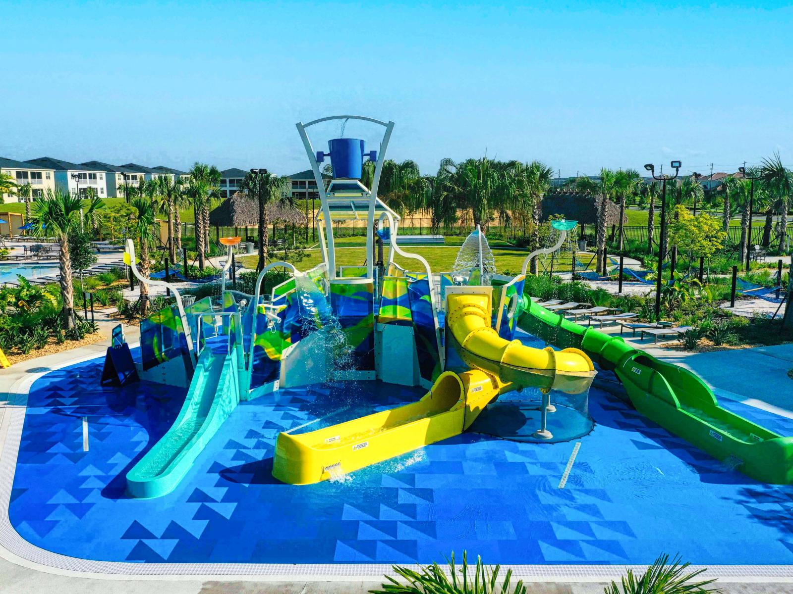 The Retreat Club at ChampionsGate water playground