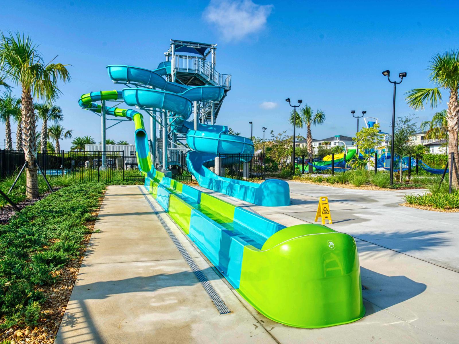 The Retreat Club at ChampionsGate water slide