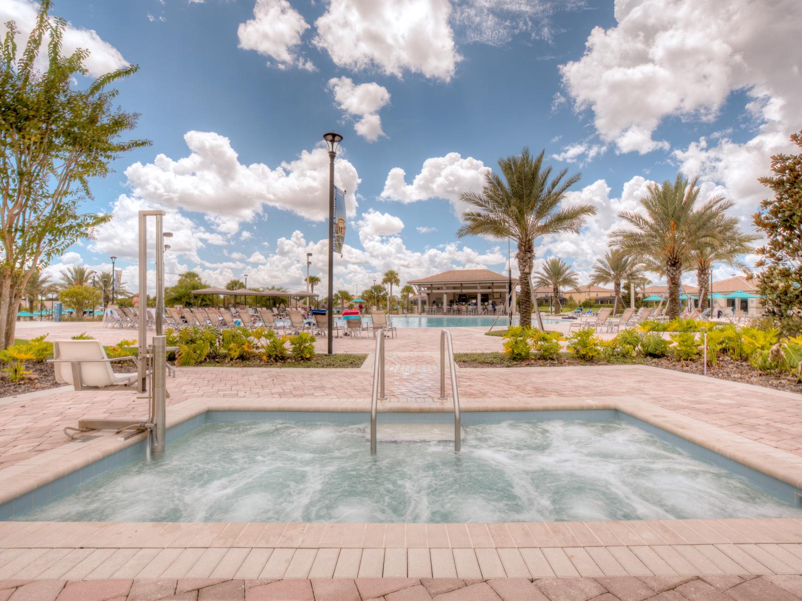 The Oasis Club at ChampionsGate resort hot spa