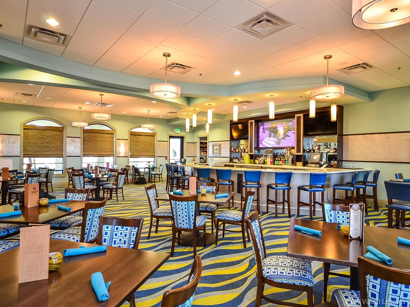 The Oasis Club at ChampionsGate resort onsite restaurant