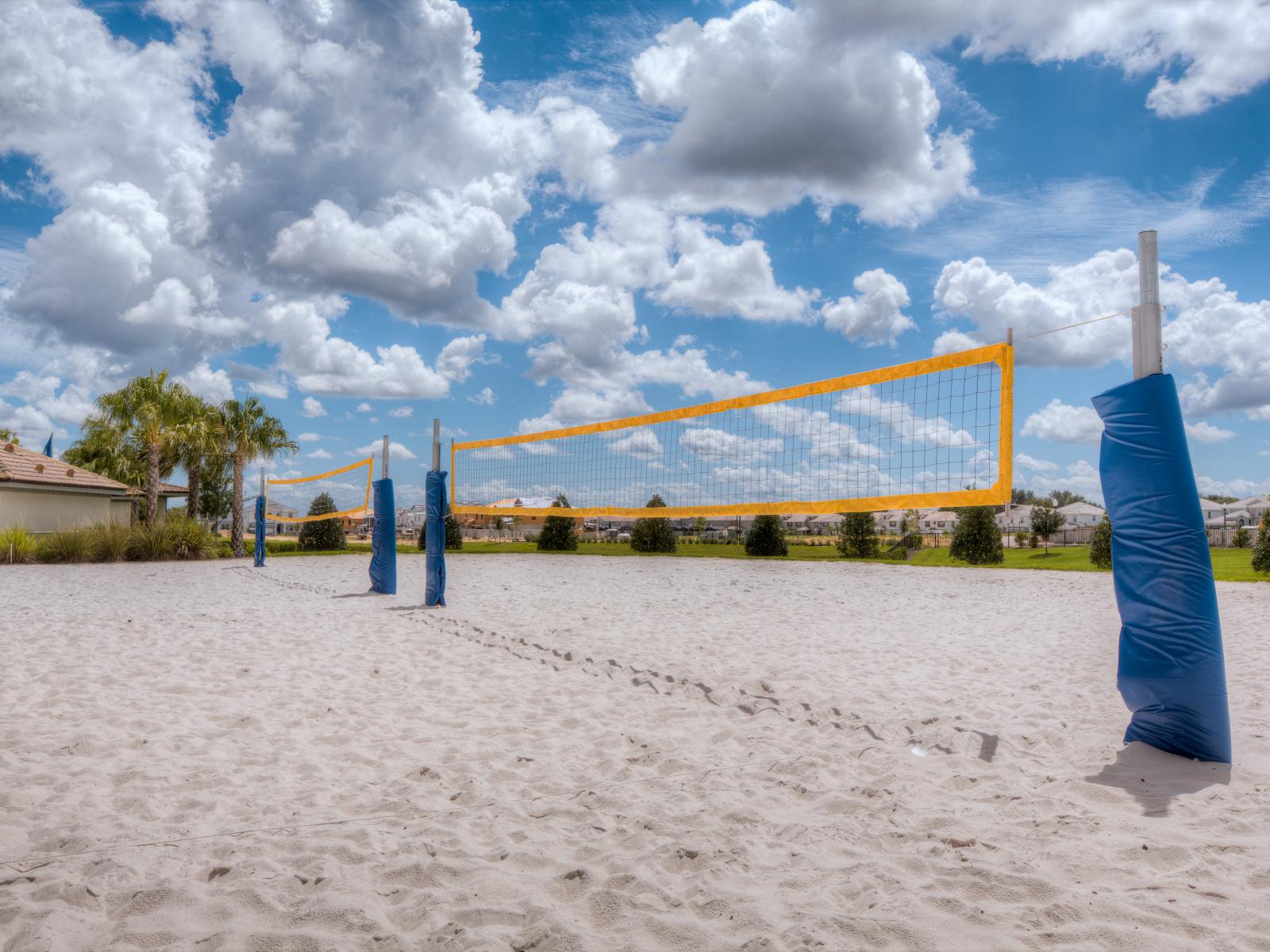 The Oasis Club at ChampionsGate resort sand volleyball