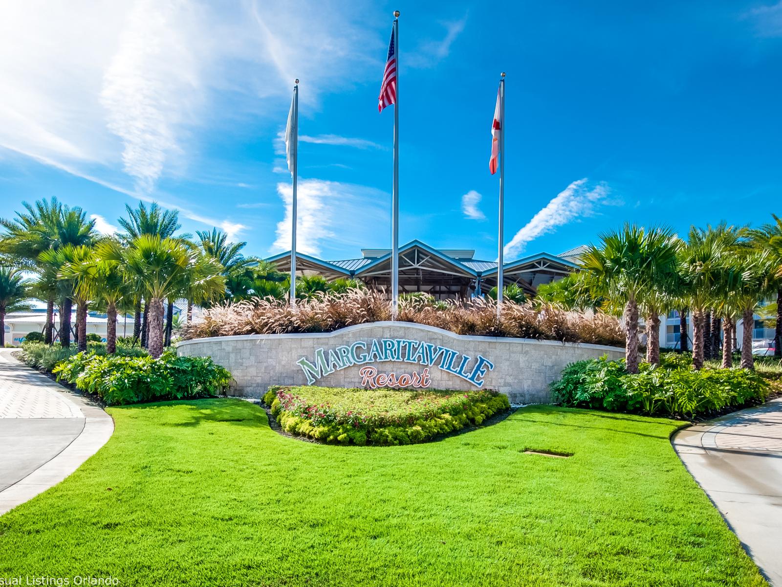 Margaritaville Resort Entrance