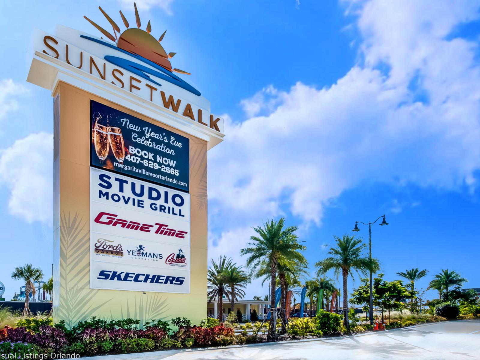 Margaritaville Resort Sunset Walk Shops