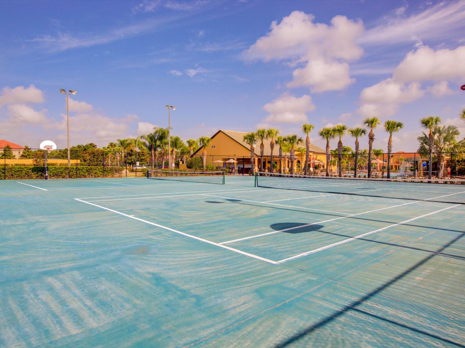 Paradise Palms - Tennis and Basketball