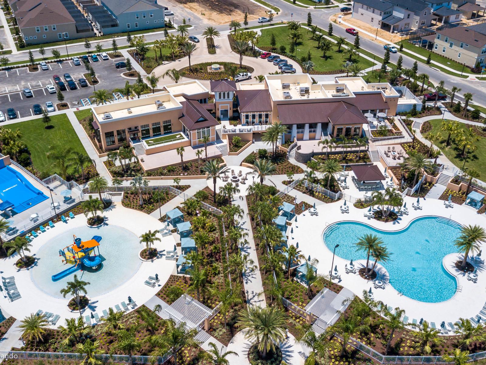 Solara Resort Aerial View on Clubhouse