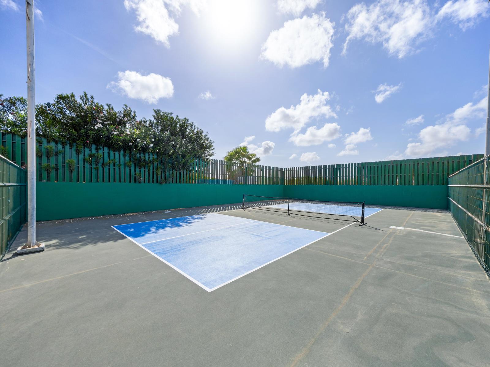 Pickleball court