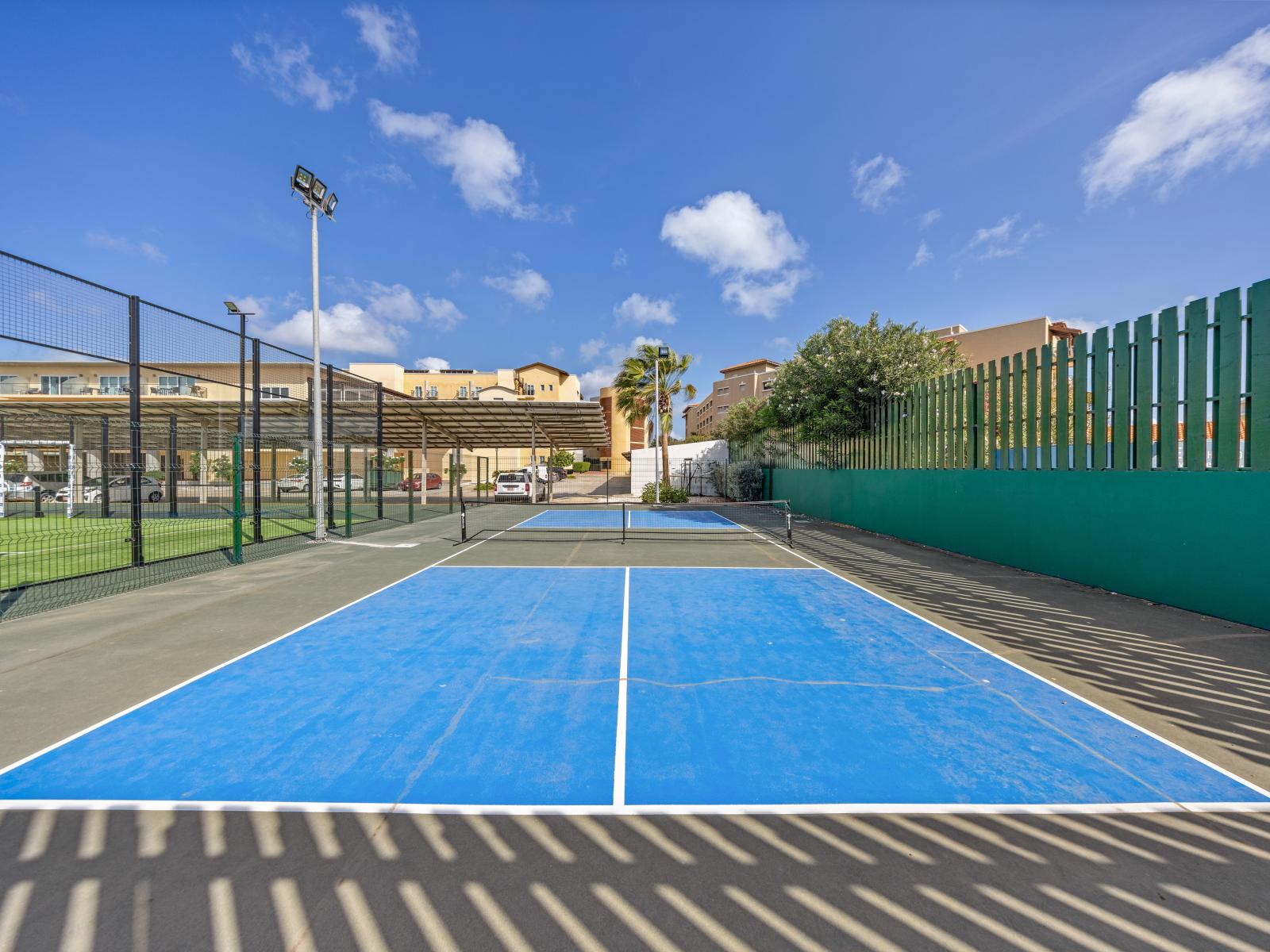 Pickleball court