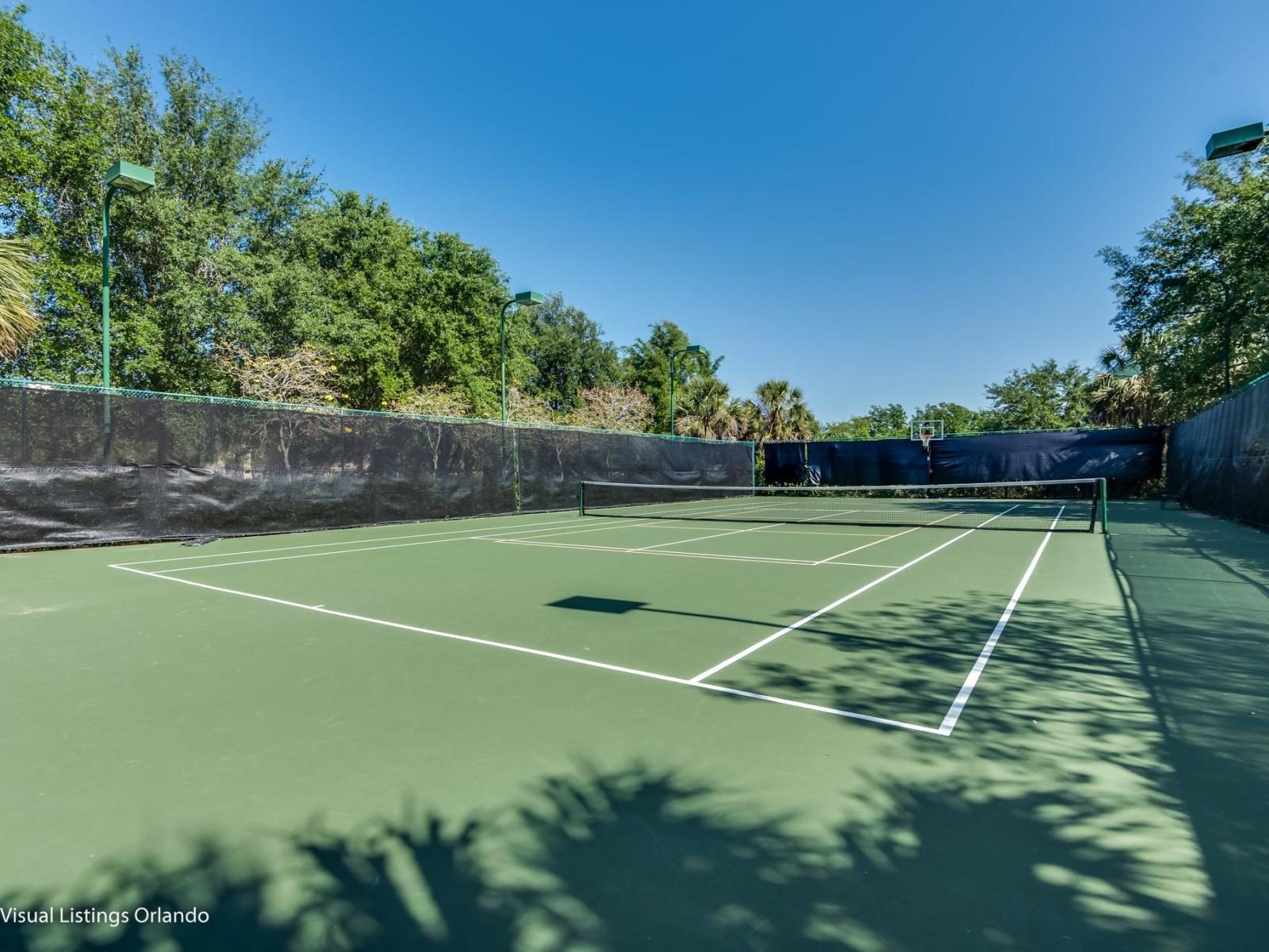 Bahama Bay tennis court