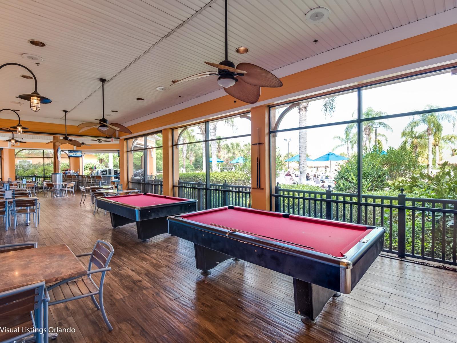 Bahama Bay pool table