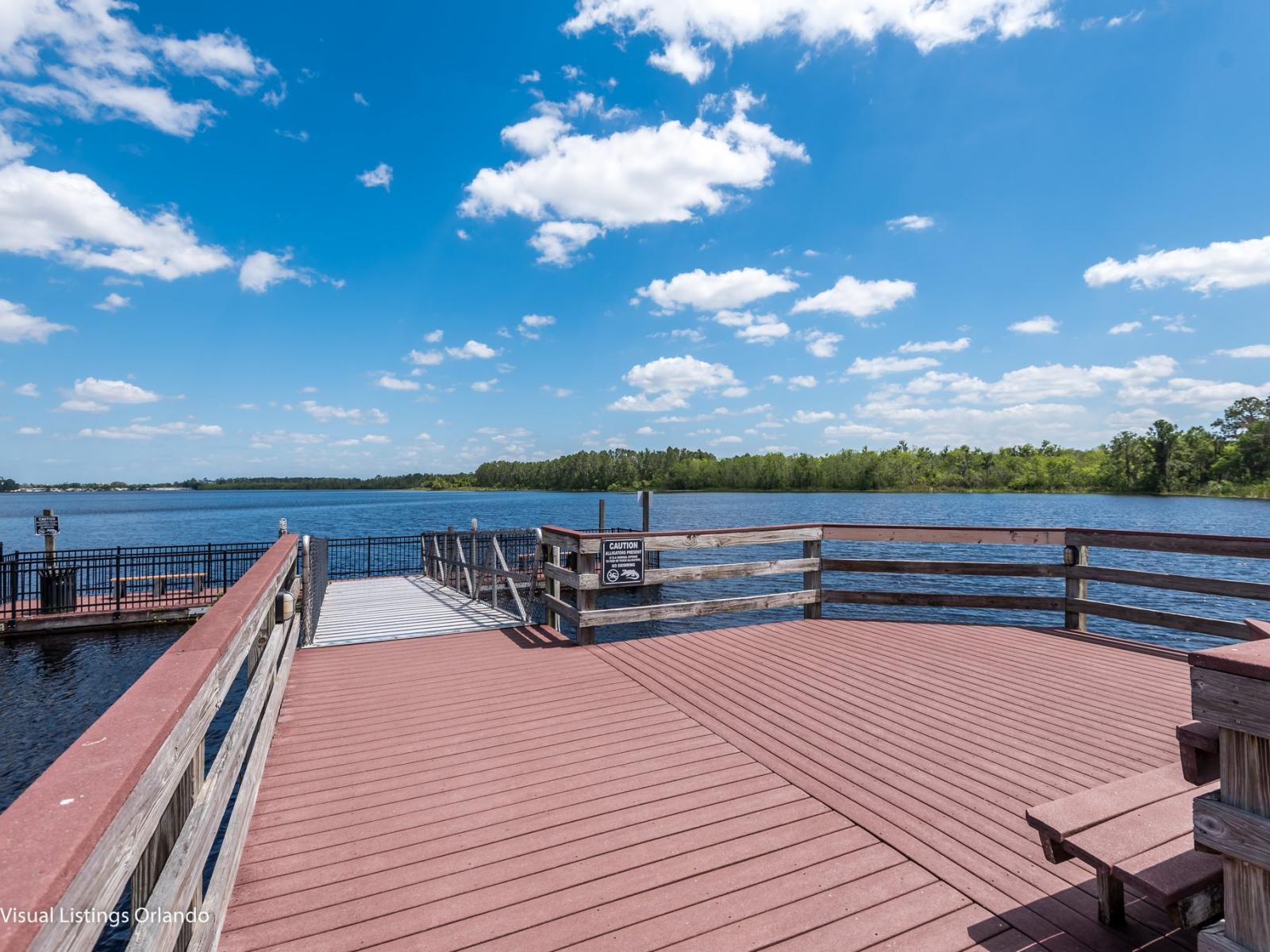 Bahama Bay fishing dock