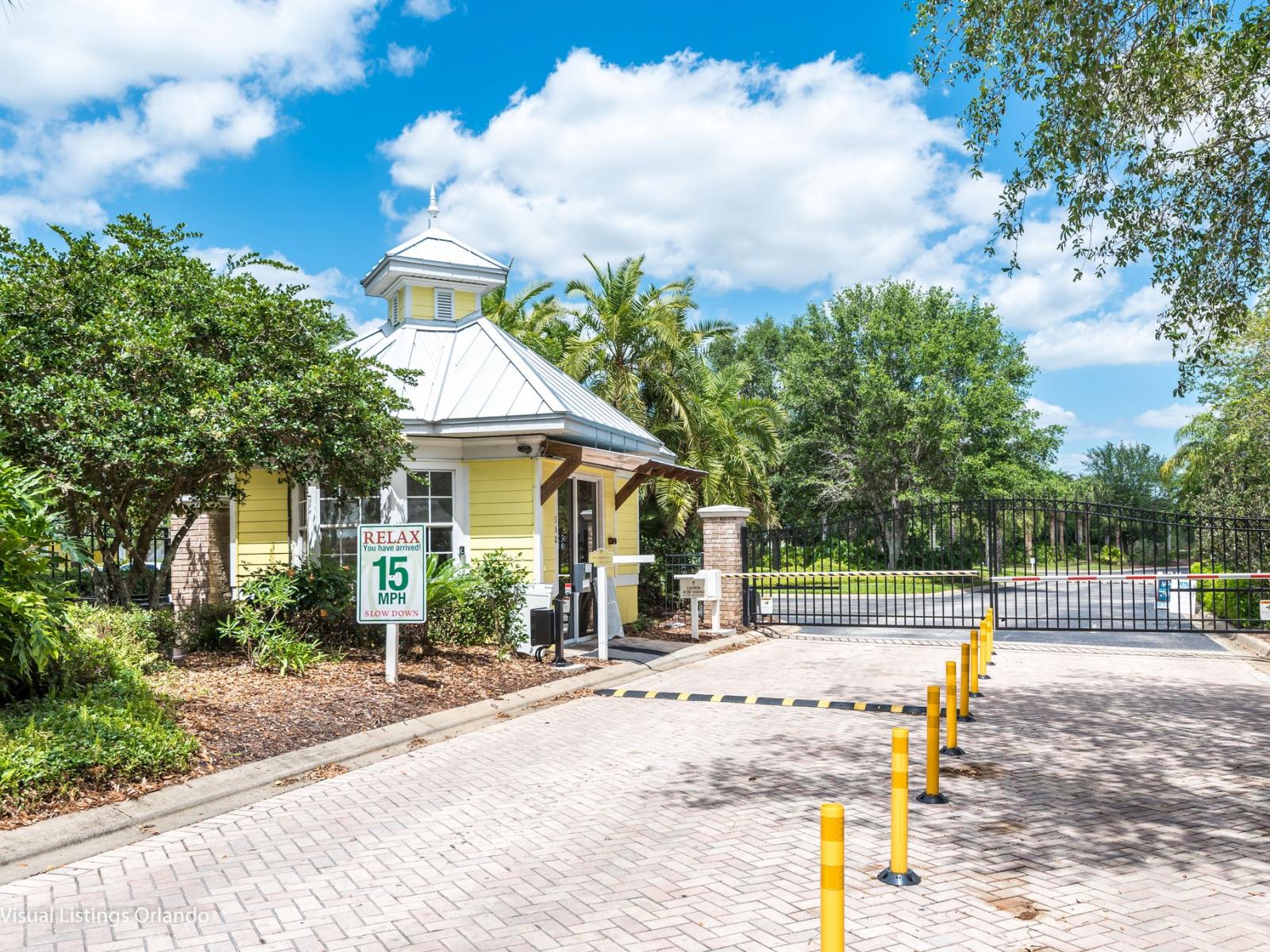 Bahama Bay gated entrance