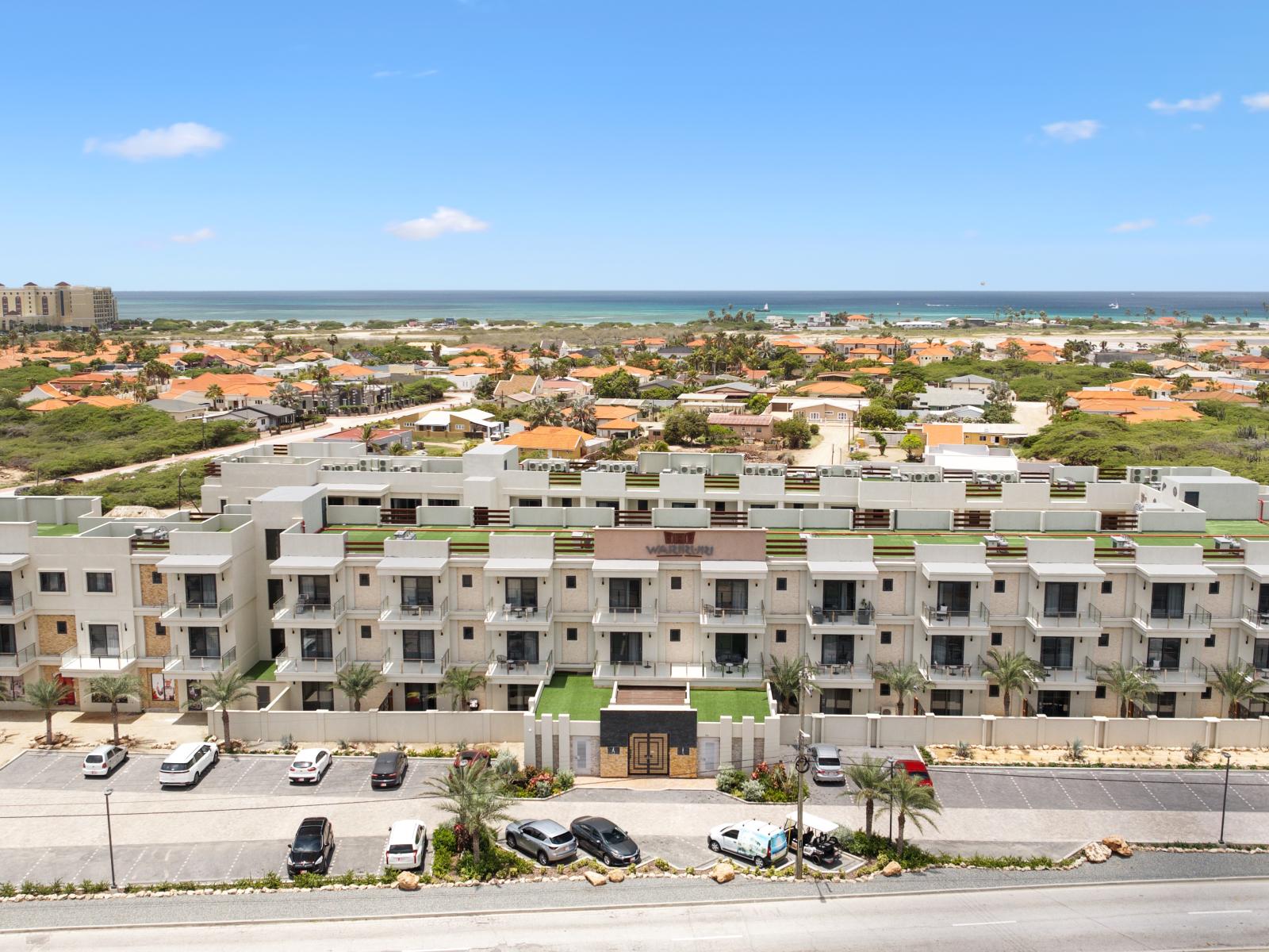 Arial View of Wariruri Condos