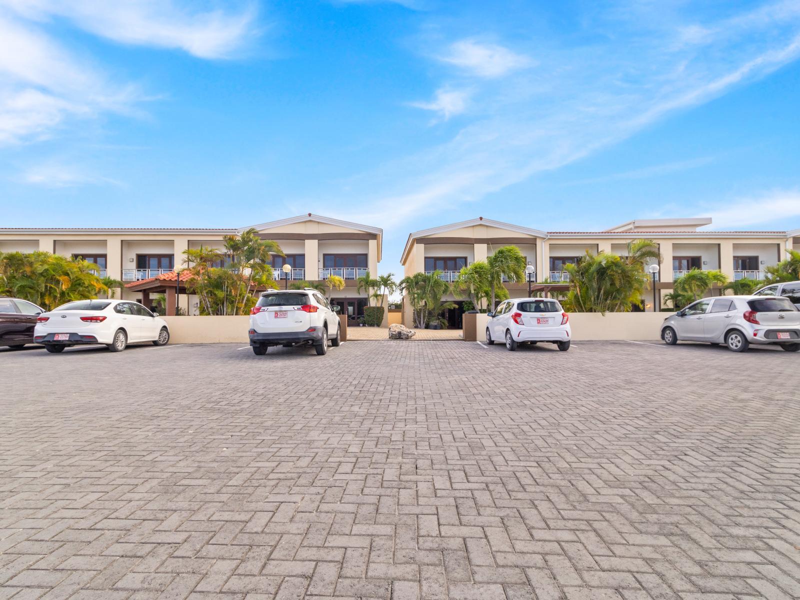 Parking Space in front of The Breeze Condos