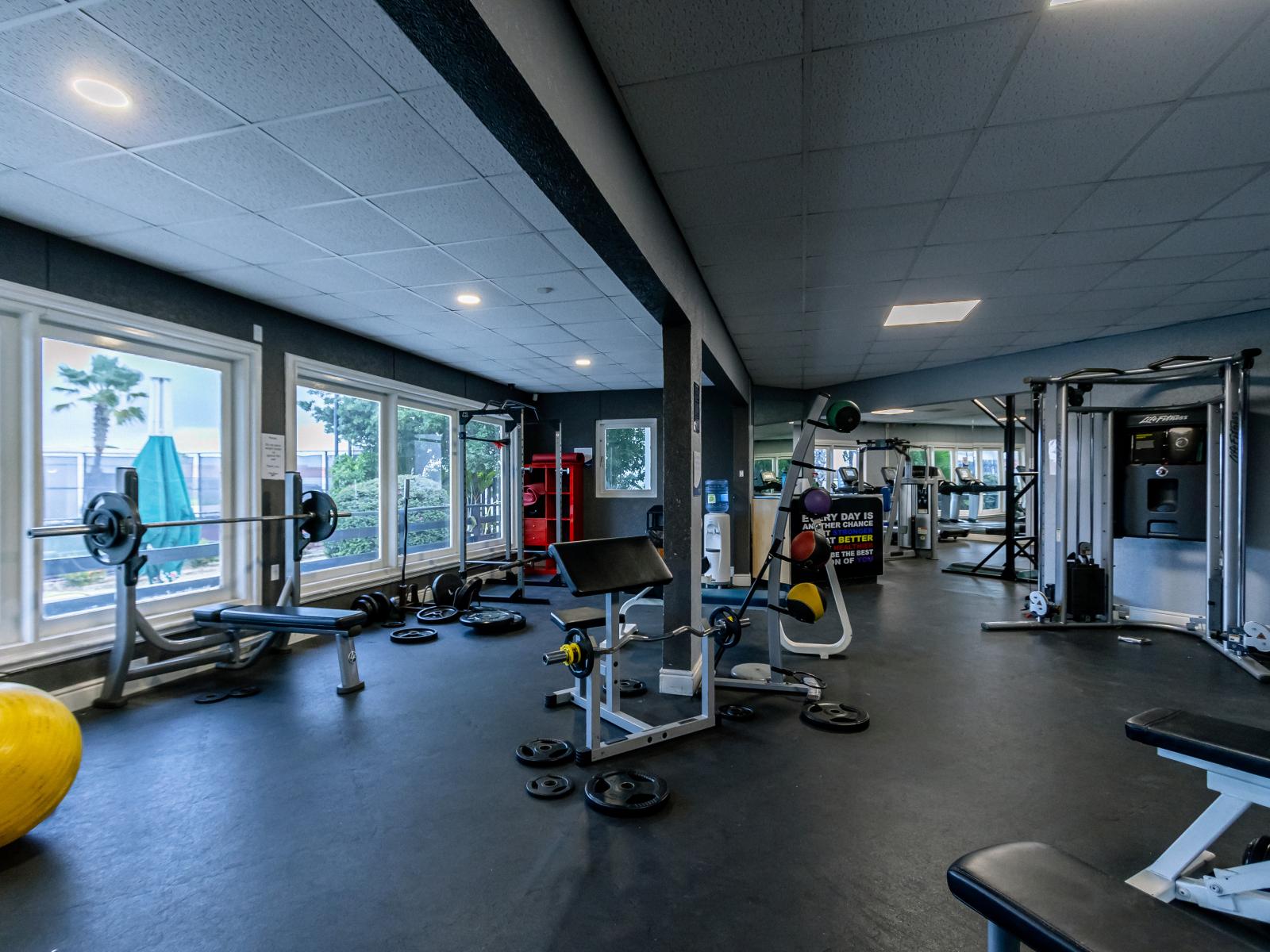 Elevate your fitness routine at the state-of-the-art Aruba Racquet Club Gym, where wellness meets convenience just moments from your doorstep.