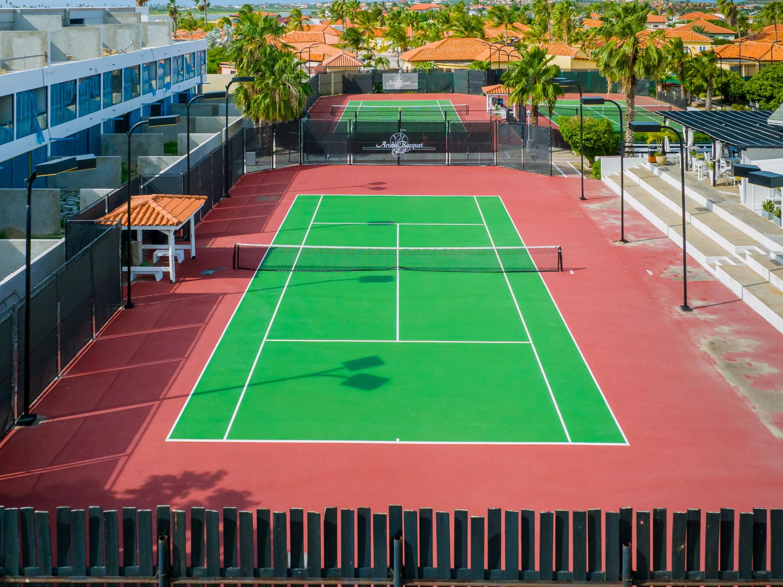 Experience love, set, match at Resort's state of the art tennis facilities. - Serve up some excitement and enjoy a friendly match on Resort's top-quality tennis courts. - Ace your vacation with a game of tennis.