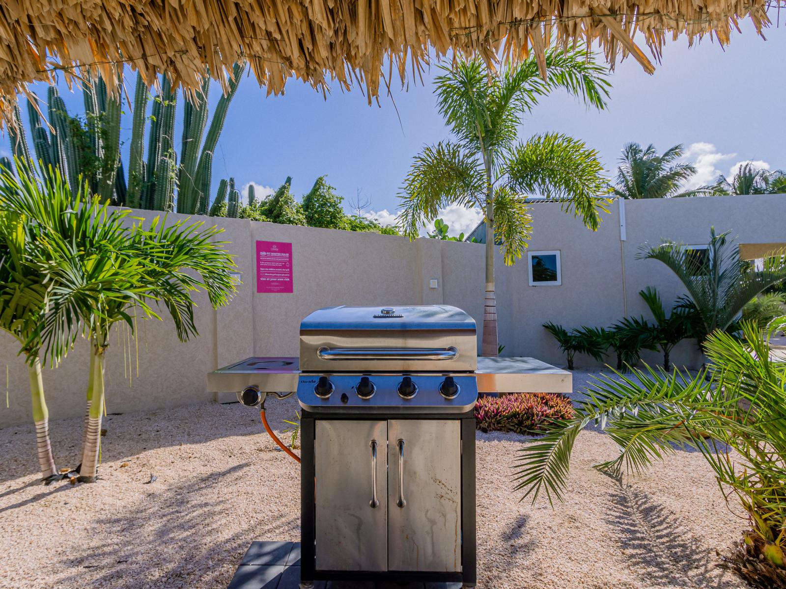 Fire up the BBQ and enjoy outdoor dining with family and friends in our spacious grilling area.