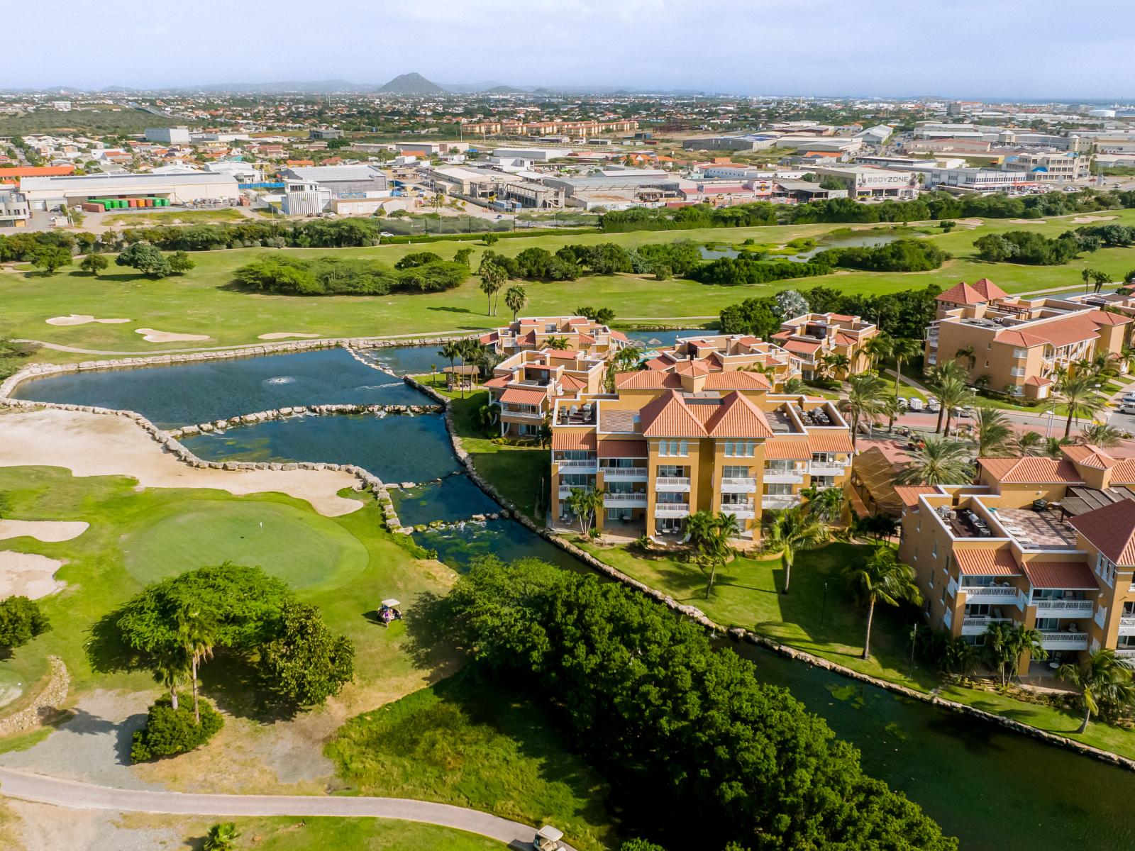 Pleasant of Divi Village pool in Noord, Aruba - Beautiful Lakea - Superbly designed area - Refreshing Environment - Vibrant Atmosphere