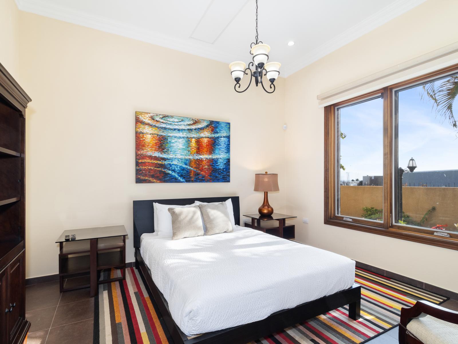 Bedroom 5: Drift into dreamland in our sumptuously comfortable bedroom.