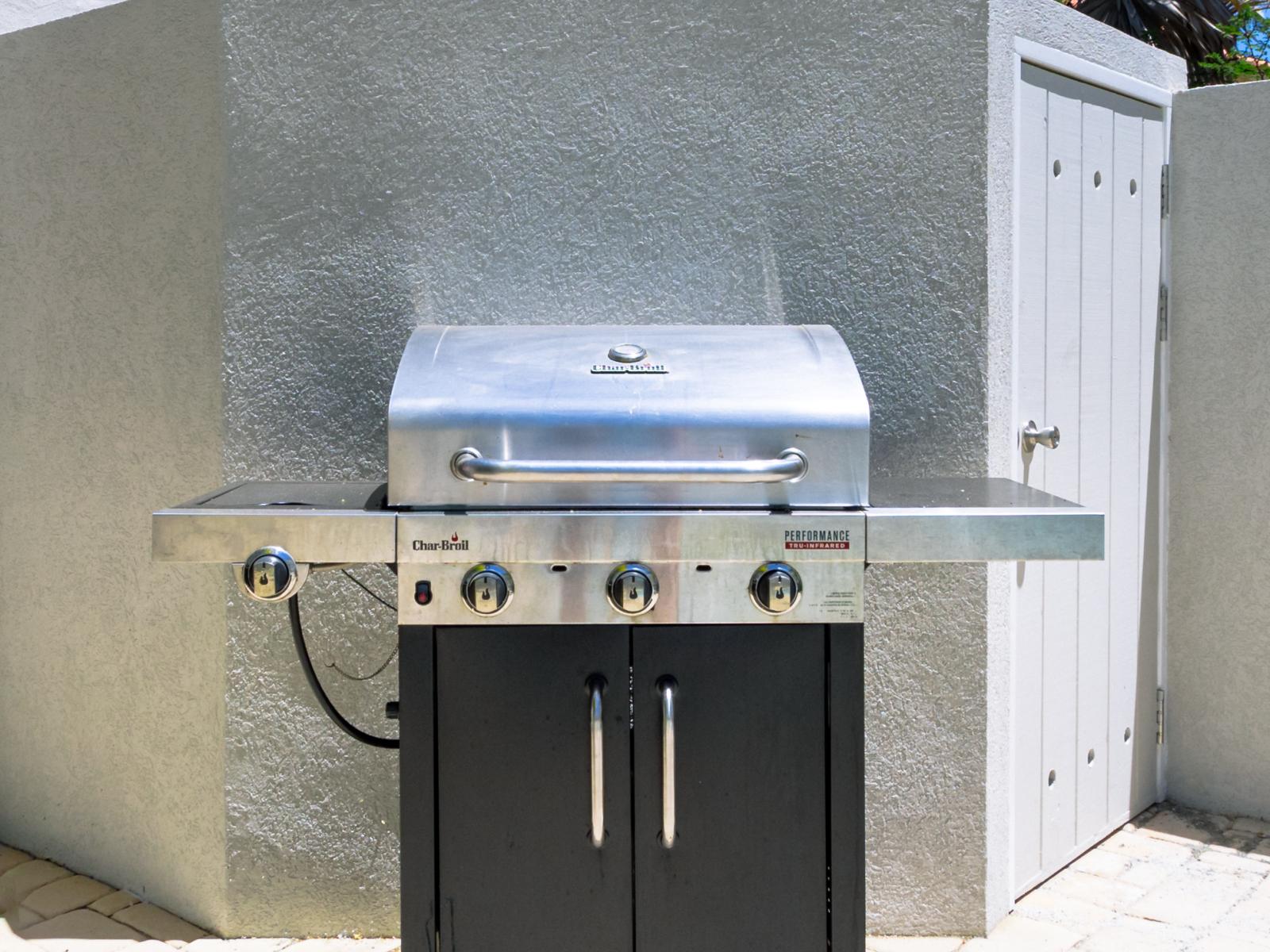 Elevate your dining experience with the unbeatable taste of grilled delights from our outdoor BBQ. - Experience the joy of outdoor cooking with our premium BBQ grill setup. - Grill up your favorites under the open sky  with our BBQ setup.