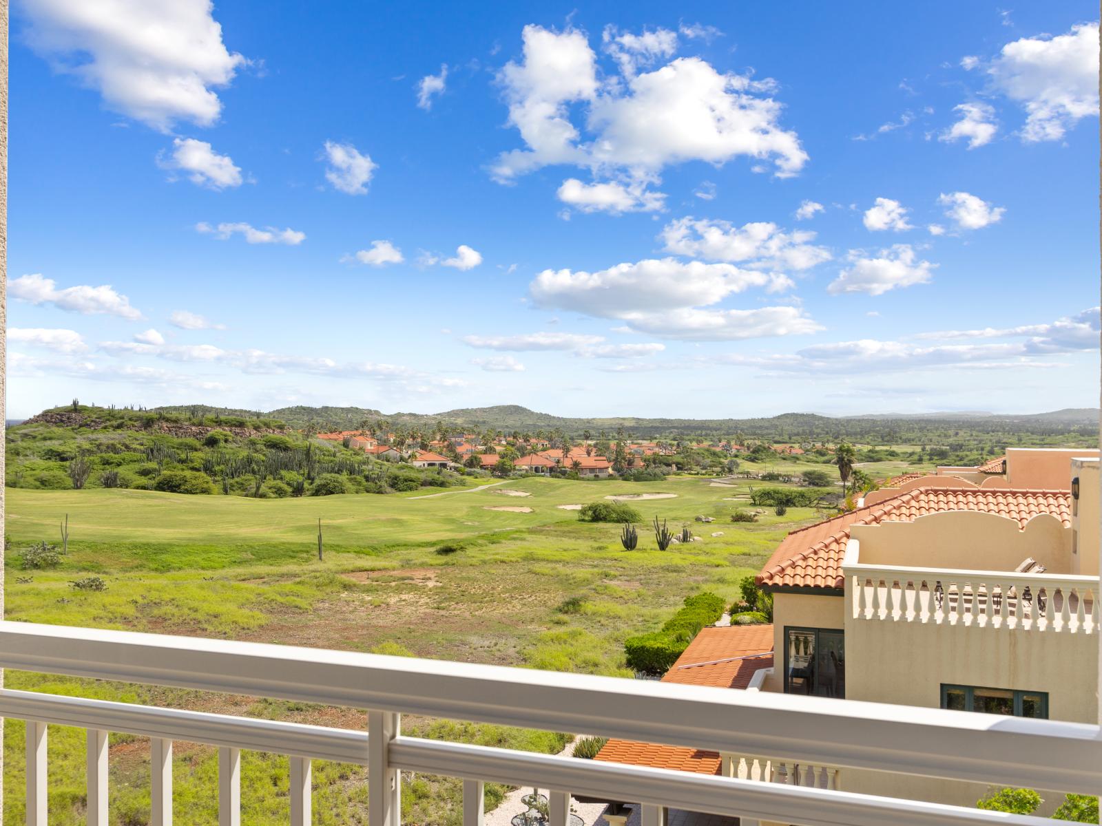 Nature View from Balcony while Lounging or Dining. 