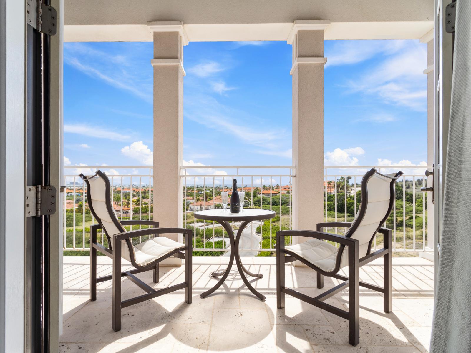 Stunning Golf Course View from Private Balcony.