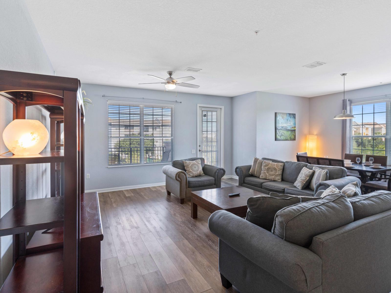 The living room is the perfect place to relax, socialize, and create lasting memories.