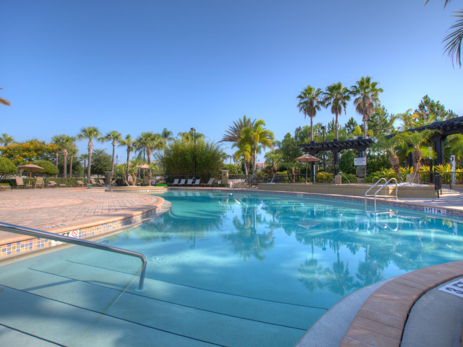 Enjoy a refreshing swim or lounge by the water's edge, surrounded by the beauty of the resort's lush landscapes.