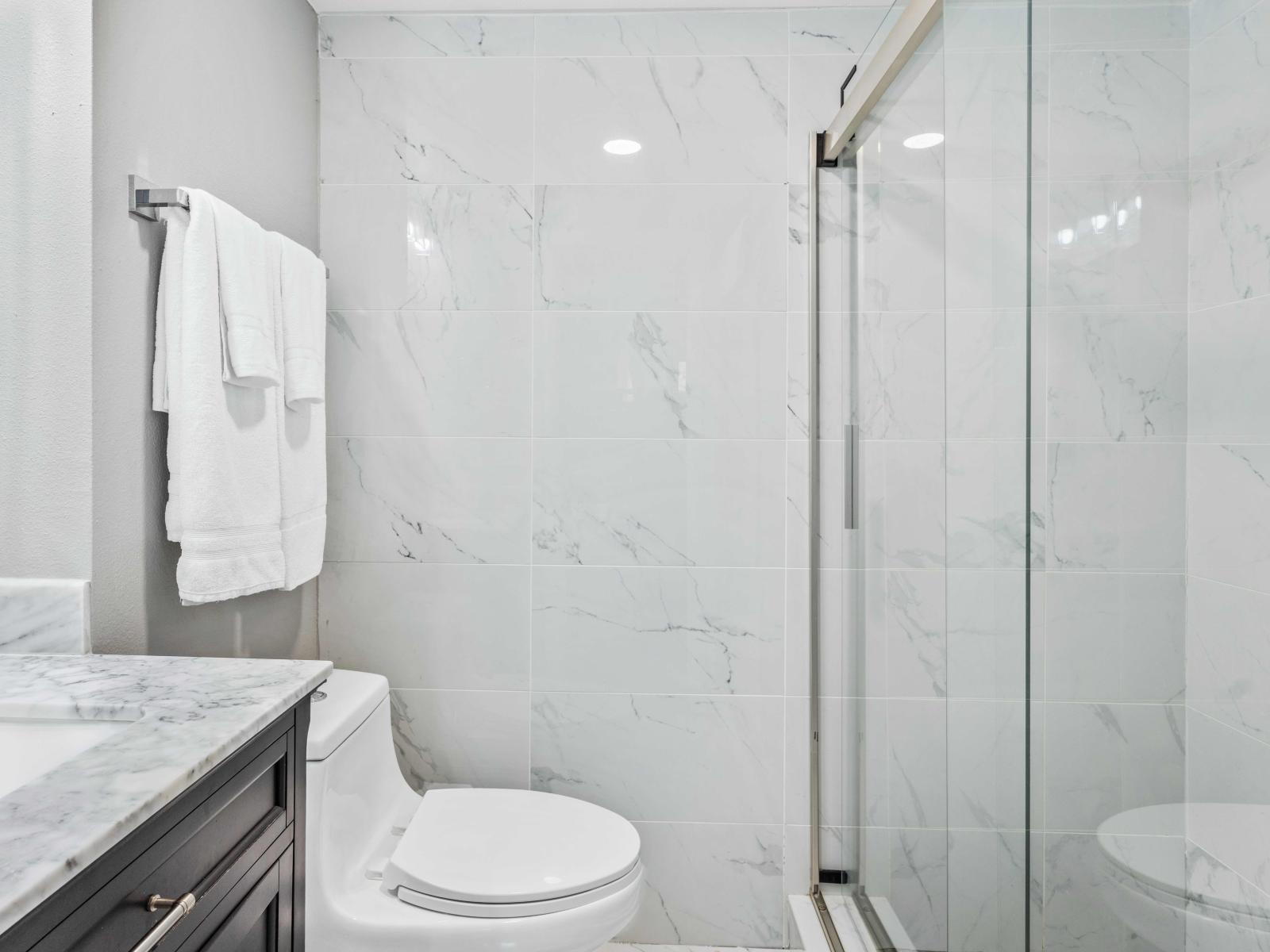 Bathroom 2 with walk-in shower