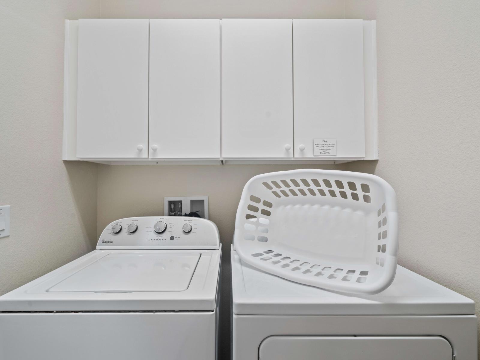 Free Washer and Dryer