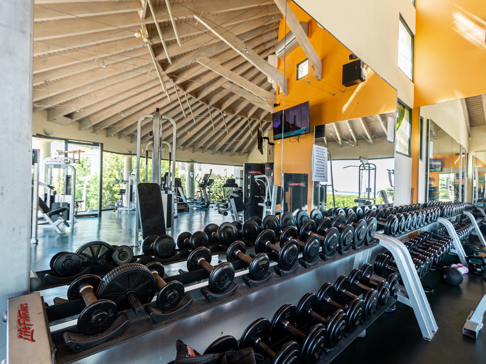 Stay Fit at Tierra del Sol's Fitness Center (Additional Fee) - Modern Facilities for Your Workout Needs!