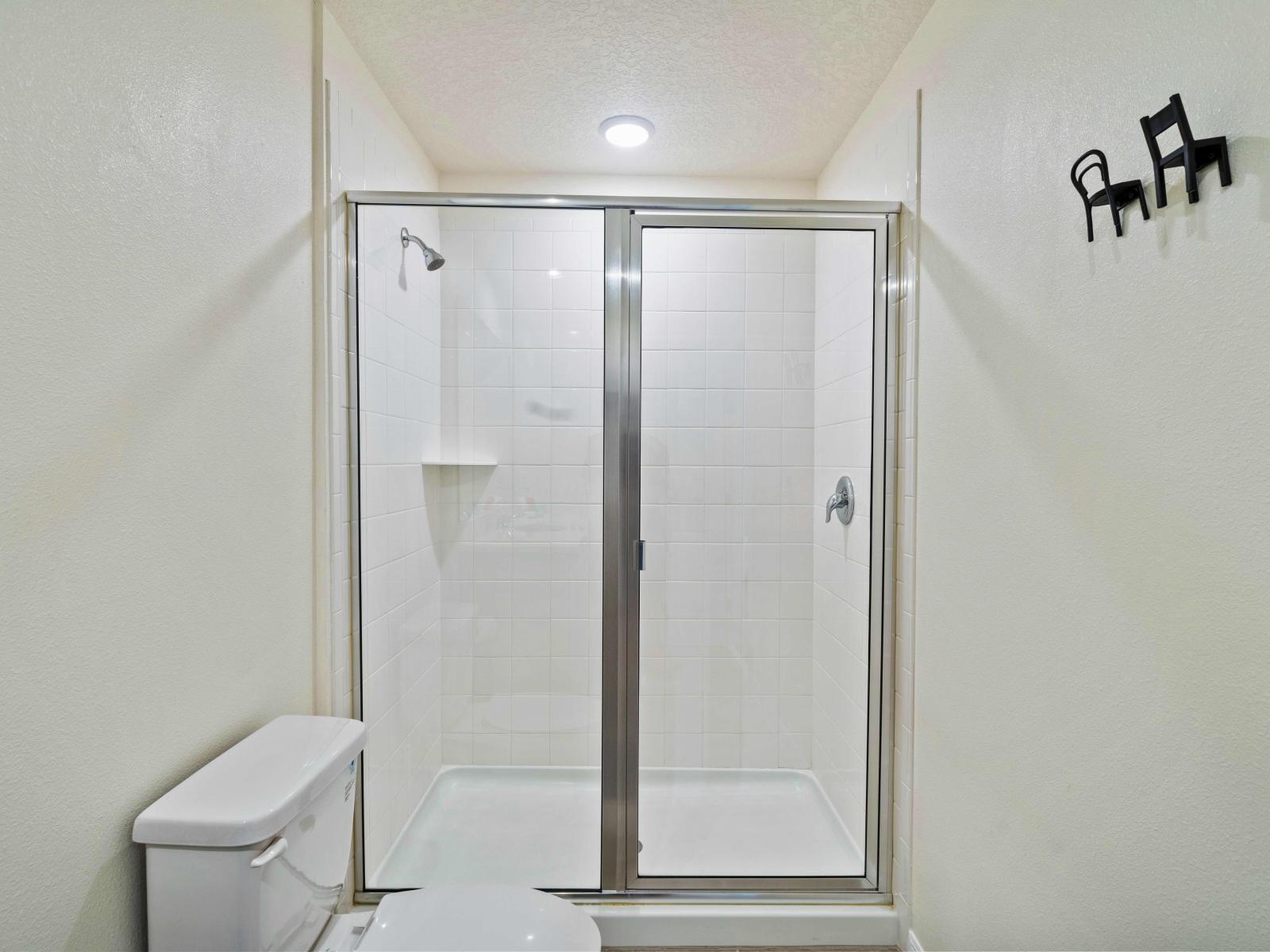 Bathroom 3 with a walk-in shower