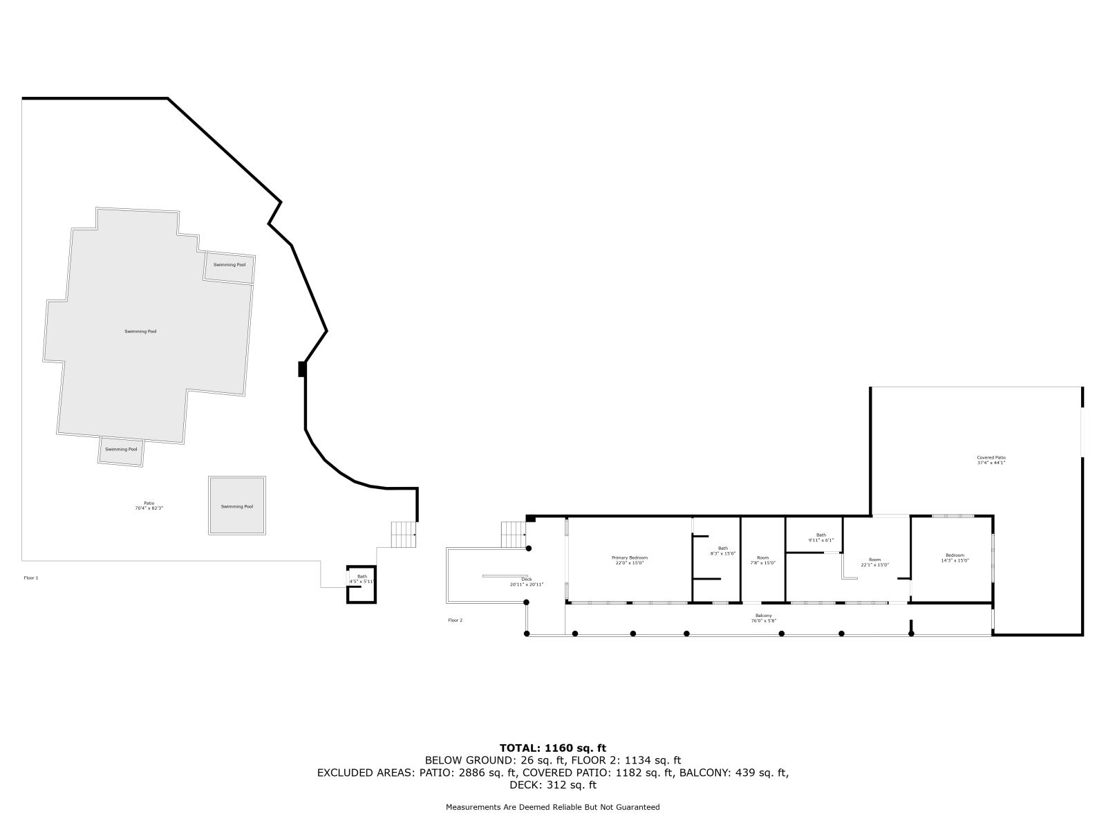 Floorplan (Pool Area)