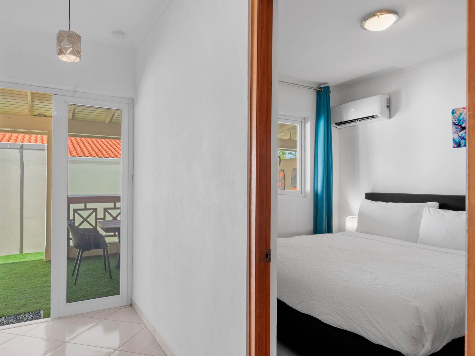 - Wake up to the convenience of direct access to the patio from your private bedroom - Bright and spacious room, offering a seamless connection to the outdoor space - Designed for comfort and ease, with a refreshing indoor-outdoor flow