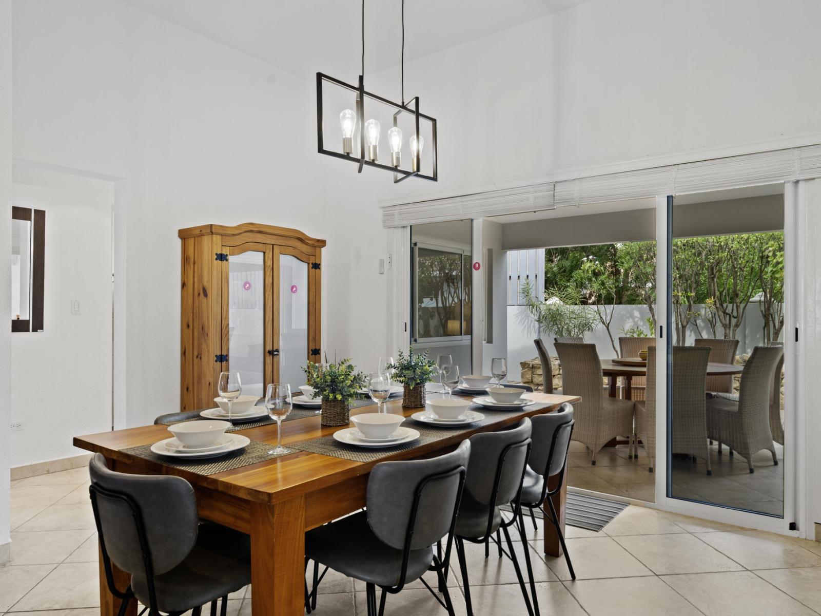 Dining table for enjoying delicious meals with family and friends