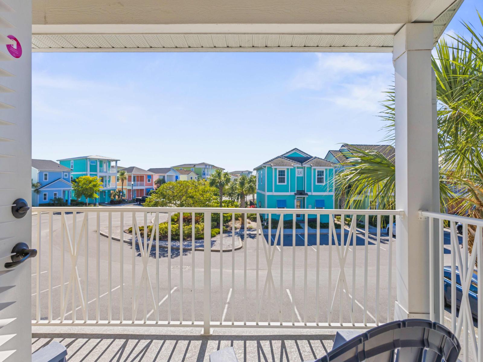 Balcony access from Bedroom 2