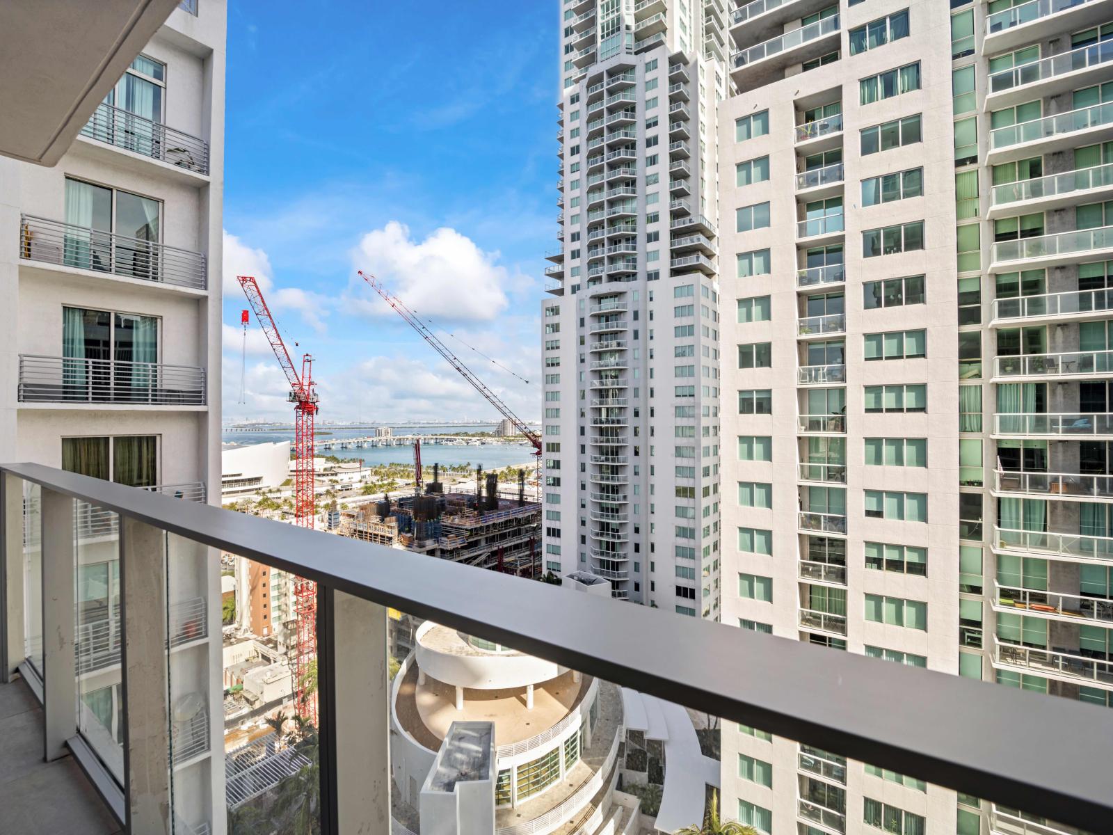 Magnificent Miami downtown city views from all windows