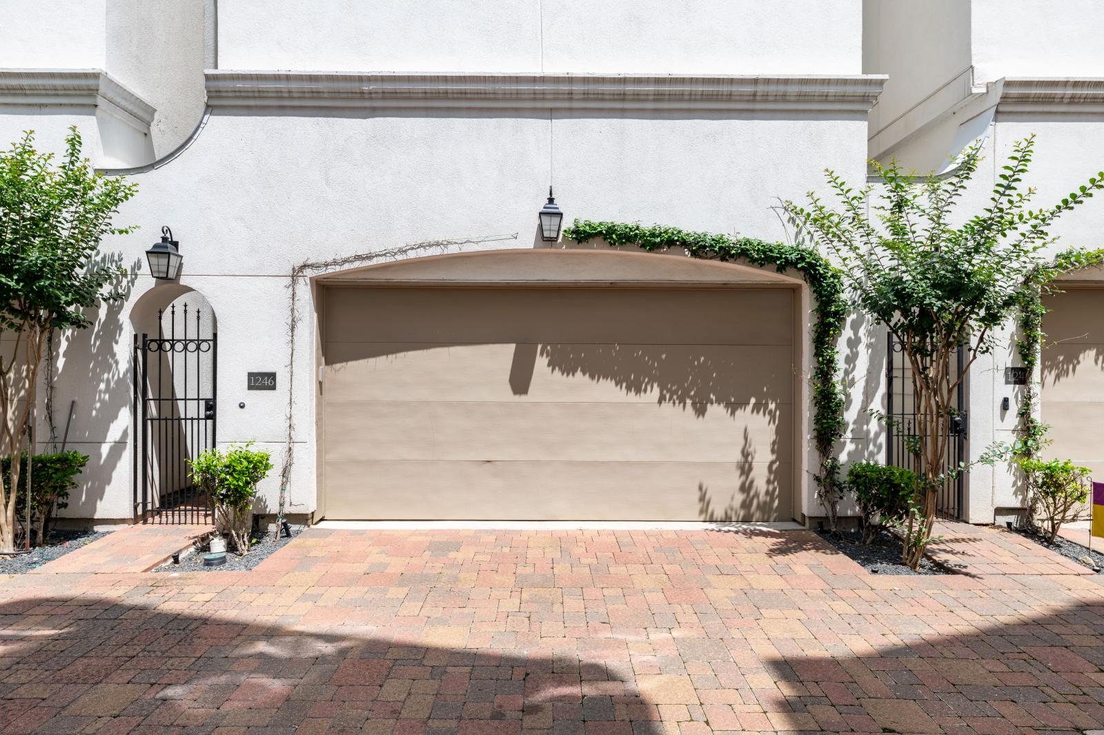 Dedicated parking * attached garage