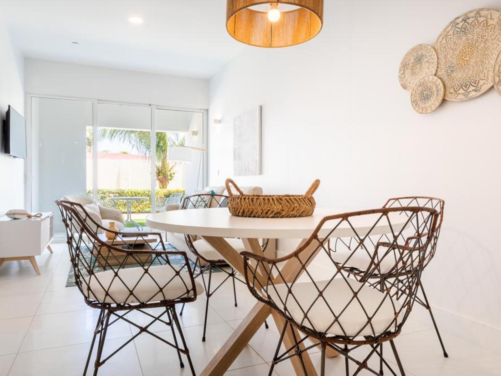 Dining table for enjoying delicious meals with family and friends