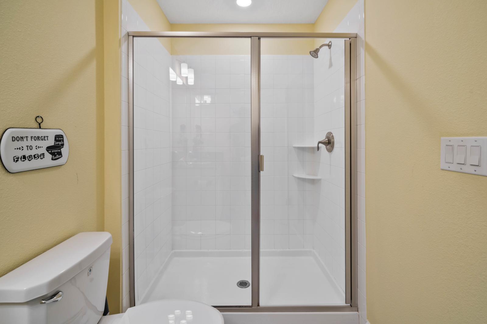 Bathroom 6 with a walk-in shower