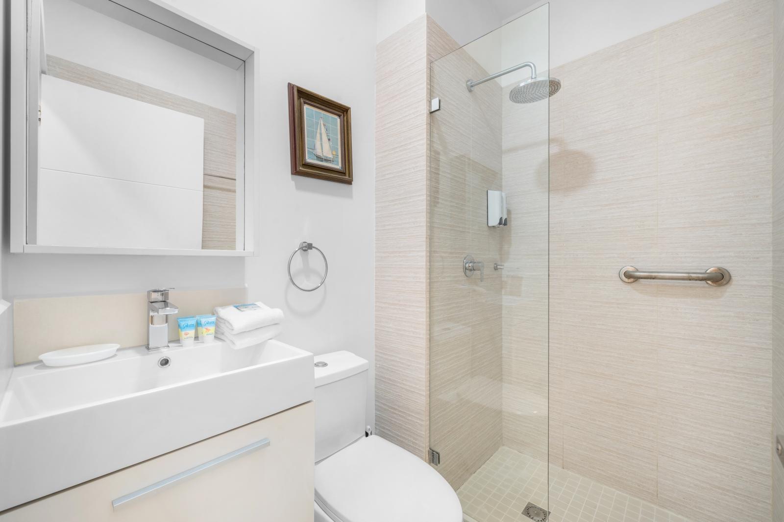 Bathroom 2 with walk in shower