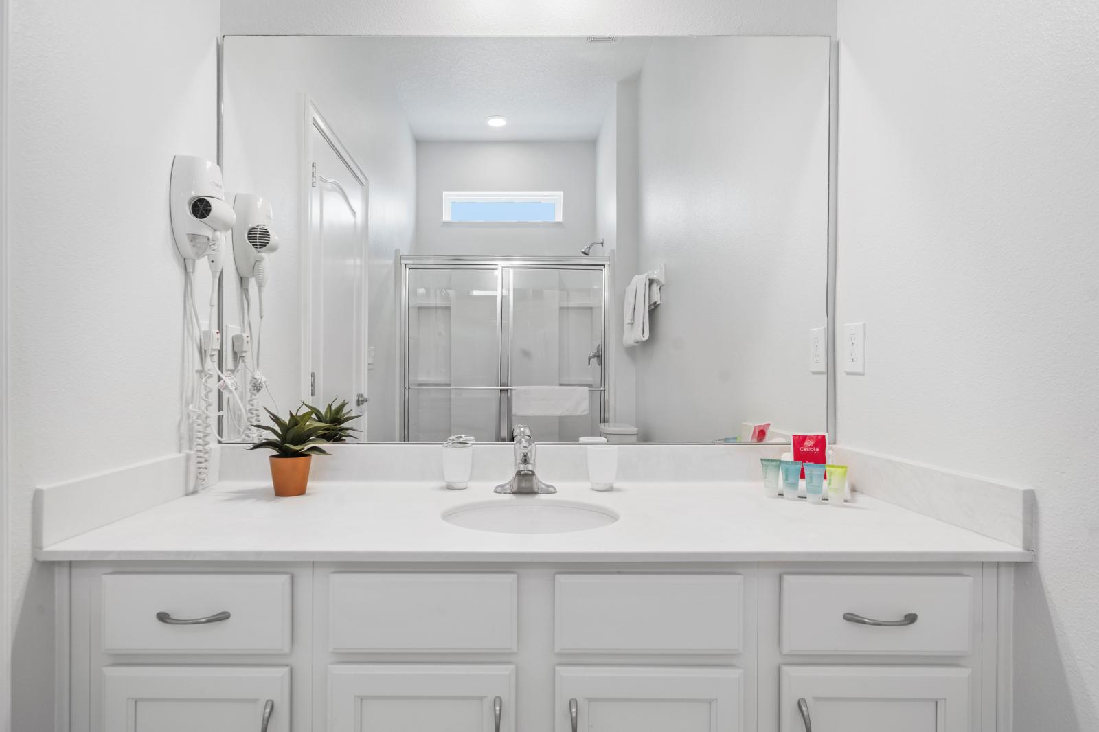 Bathroom 4 with a walk-in shower