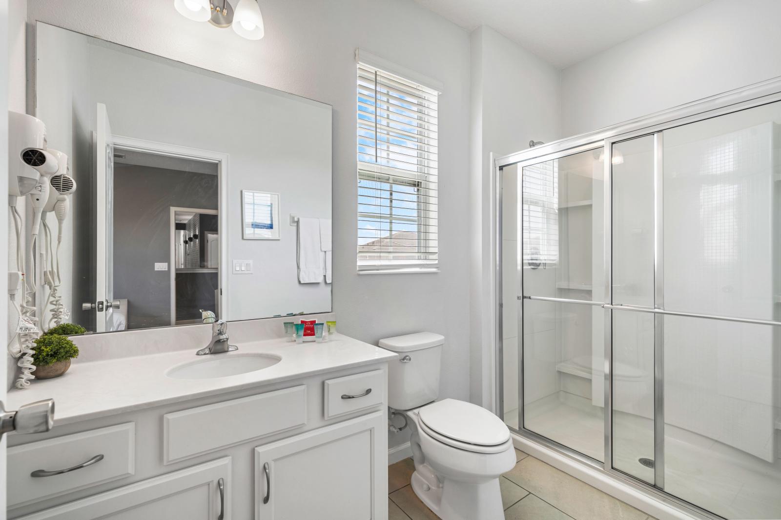 Bathroom 6 with a walk-in shower