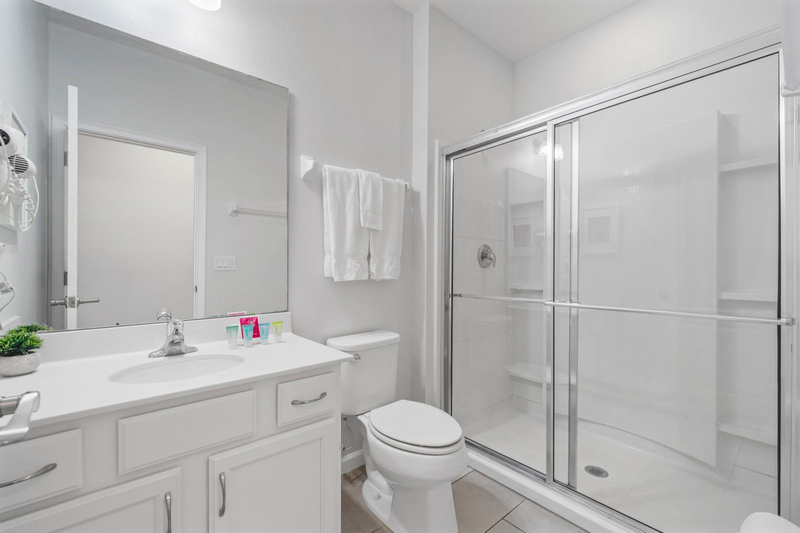 Bathroom 11 with a walk-in shower