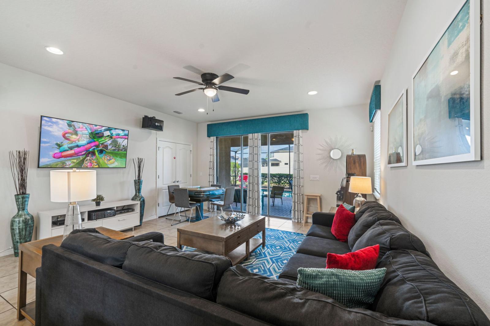 Open living area