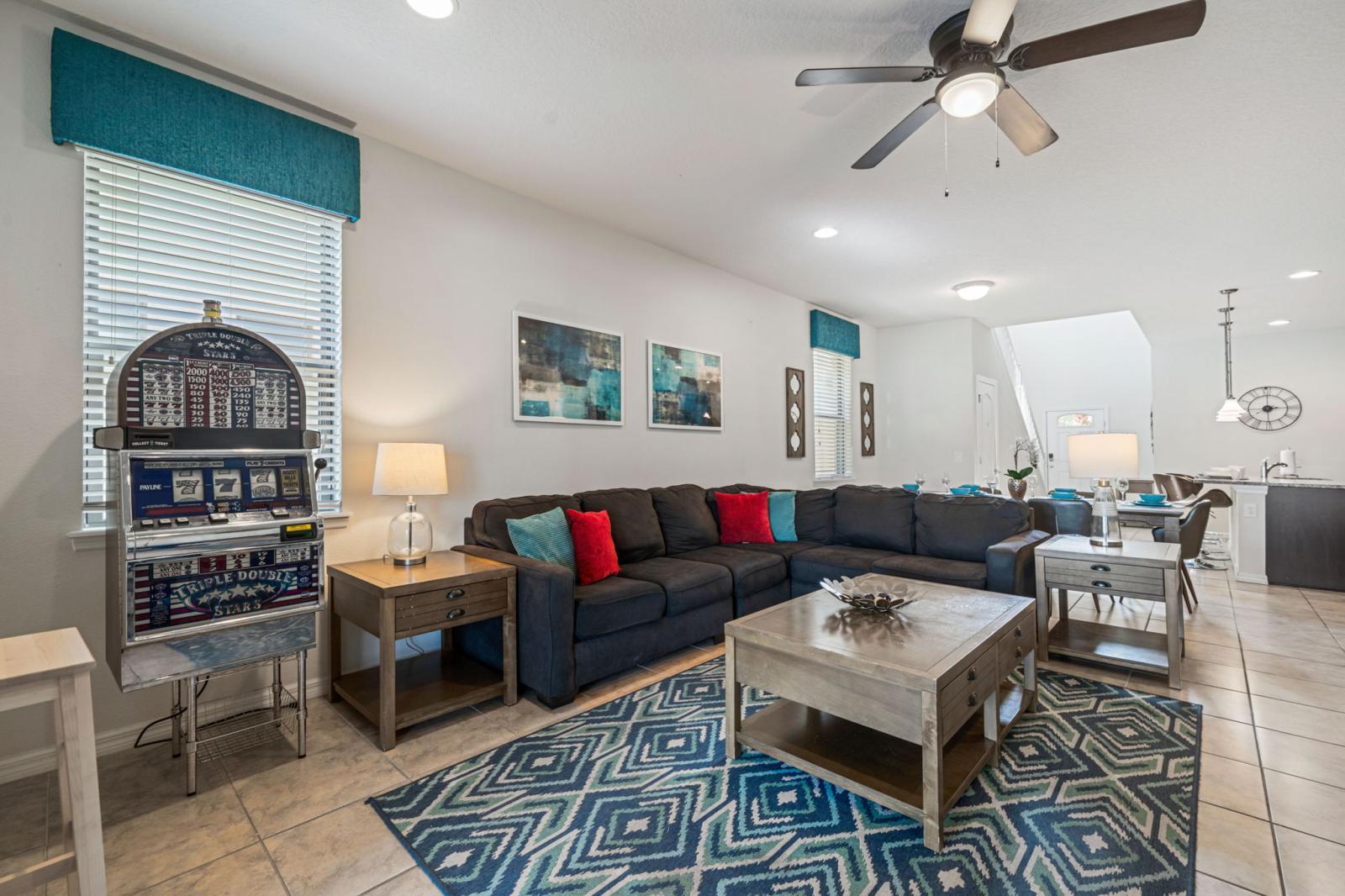 Open living area